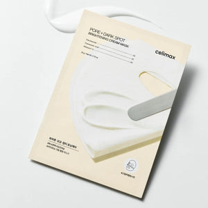 celimax Pore+ Dark Spot Brightening Cream Mask 20g X 4ea