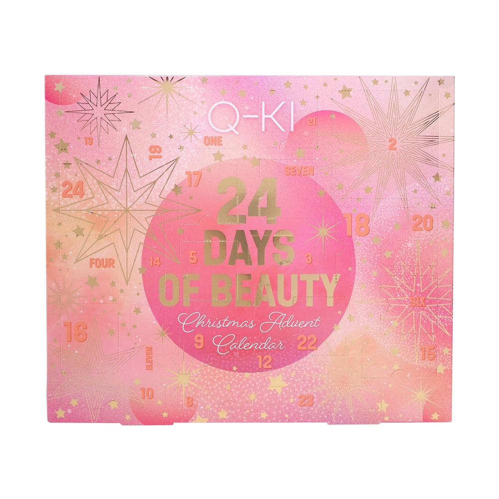 Q-KI 24 Days of Beauty Advent Calendar 2025 24 Pieces