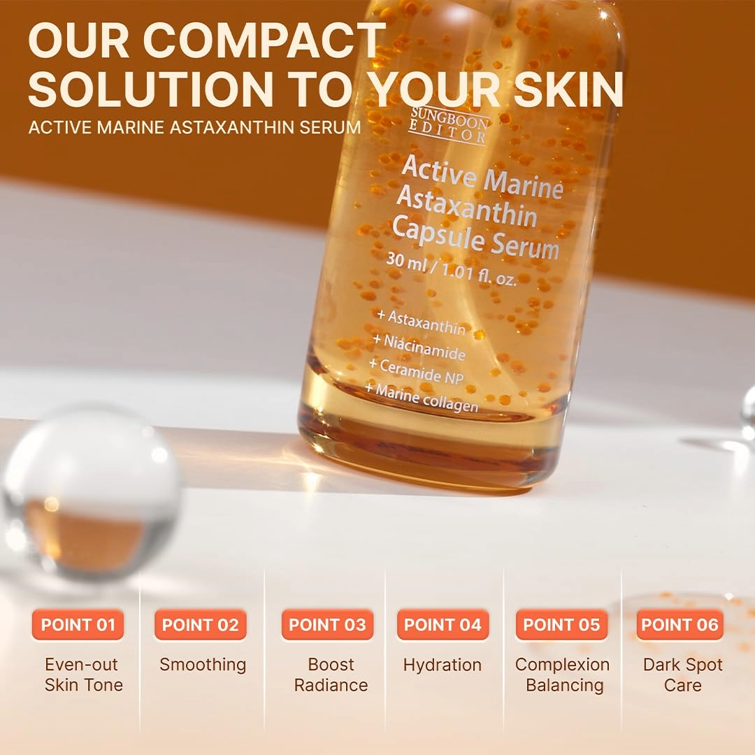SUNGBOON EDITOR Active Marine Astaxanthin Serum 30ml