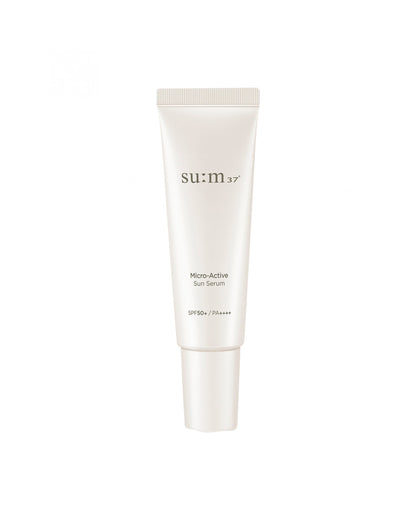 su:m37 Micro-Active Sun Serum SPF 50+ / PA++++ 50ml - All Day Pretty Korean Beauty sum37