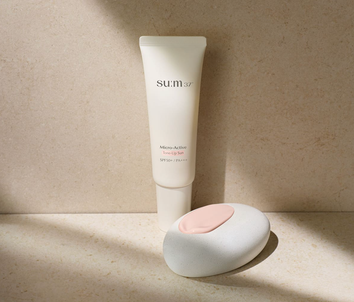 su:m37 Micro-Active Tone-up Sun SPF50+/PA+++ 50ml - All Day Pretty Korean Beauty sum37