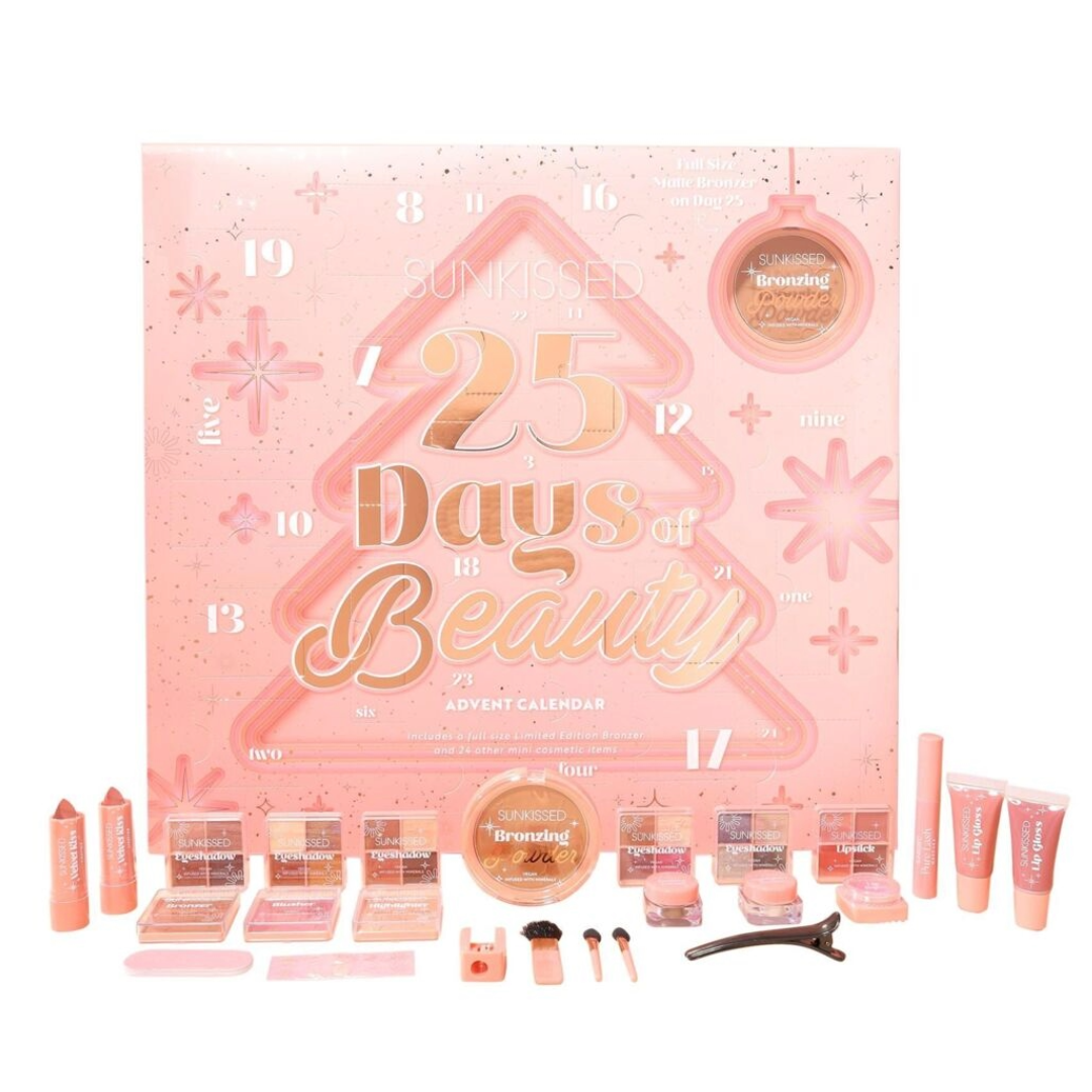 SUNkissed 25 Days Of Beauty Advent Calendar 25 Pieces