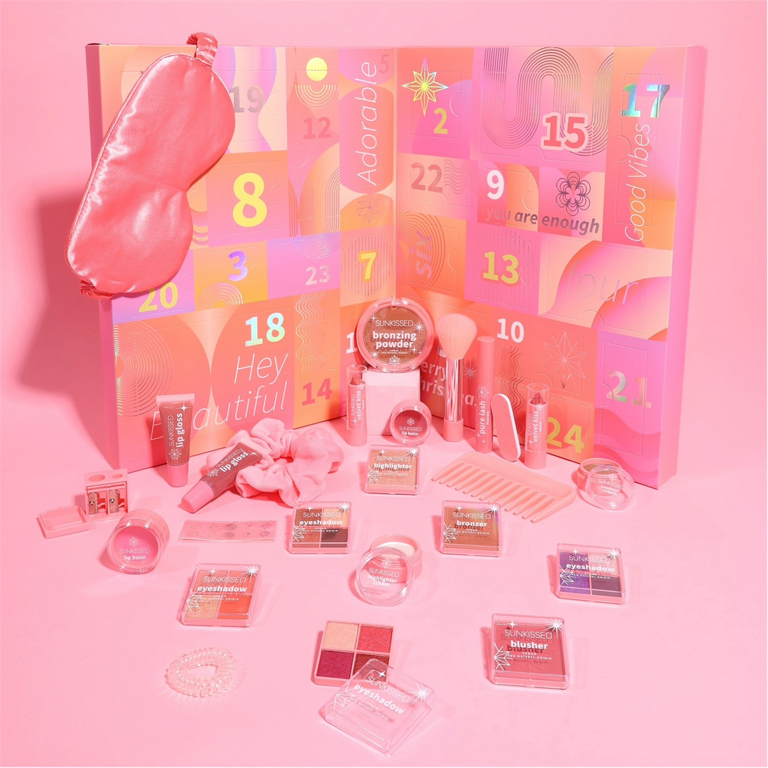 Sunkissed 25 Days Of Beauty Advent Calendar Book 25 Pieces
